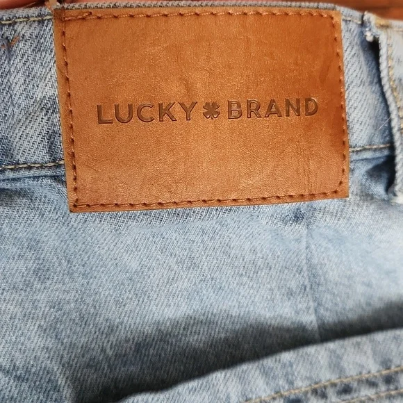 Lucky Brand High Rise Wide Leg Crop - Picture 5 of 6